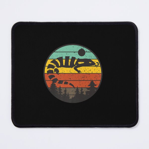 Item preview, RETRO SUNSET BLUE TONGUE SKINK LIZARD VINTAGE DESIGN designed and sold by sobriowslen.