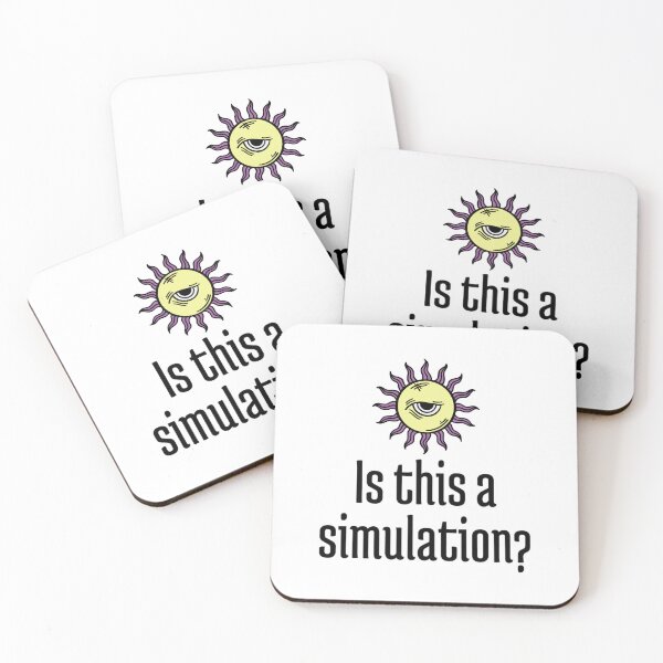 Item preview, Is This A Simulation? - Simulation Theory designed and sold by AlanPhotoArt.