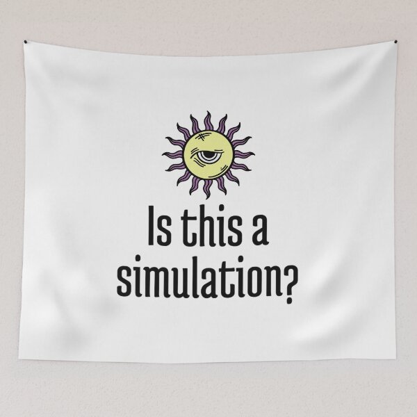 Item preview, Is This A Simulation? - Simulation Theory designed and sold by AlanPhotoArt.