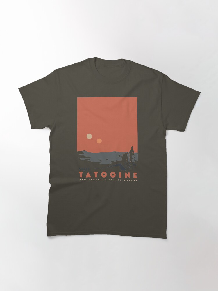Alternate view of Visit Tatooine Classic T-Shirt