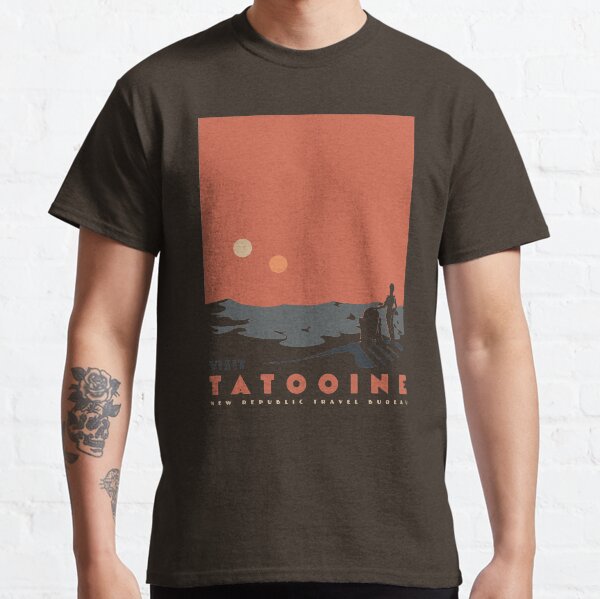 Visitez Tatooine T-shirt classique