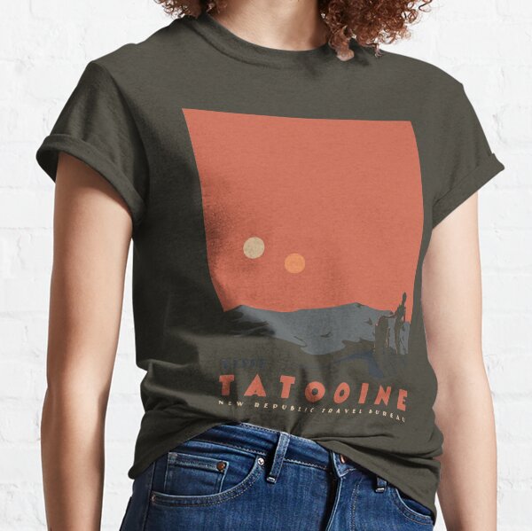Visitez Tatooine T-shirt classique