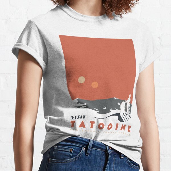 Visitez Tatooine T-shirt classique