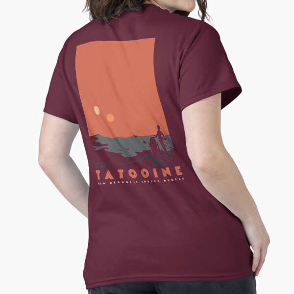 Vista previa del artículo con la obra «Visita Tatooine», diseñado y vendido por mathiole.