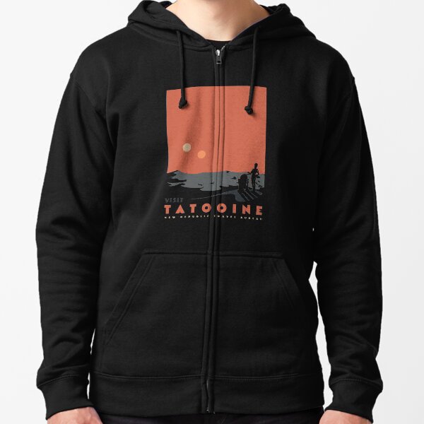 Besuchen Sie Tatooine Kapuzenjacke
