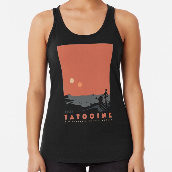 Visit Tatooine Racerback Tank Top