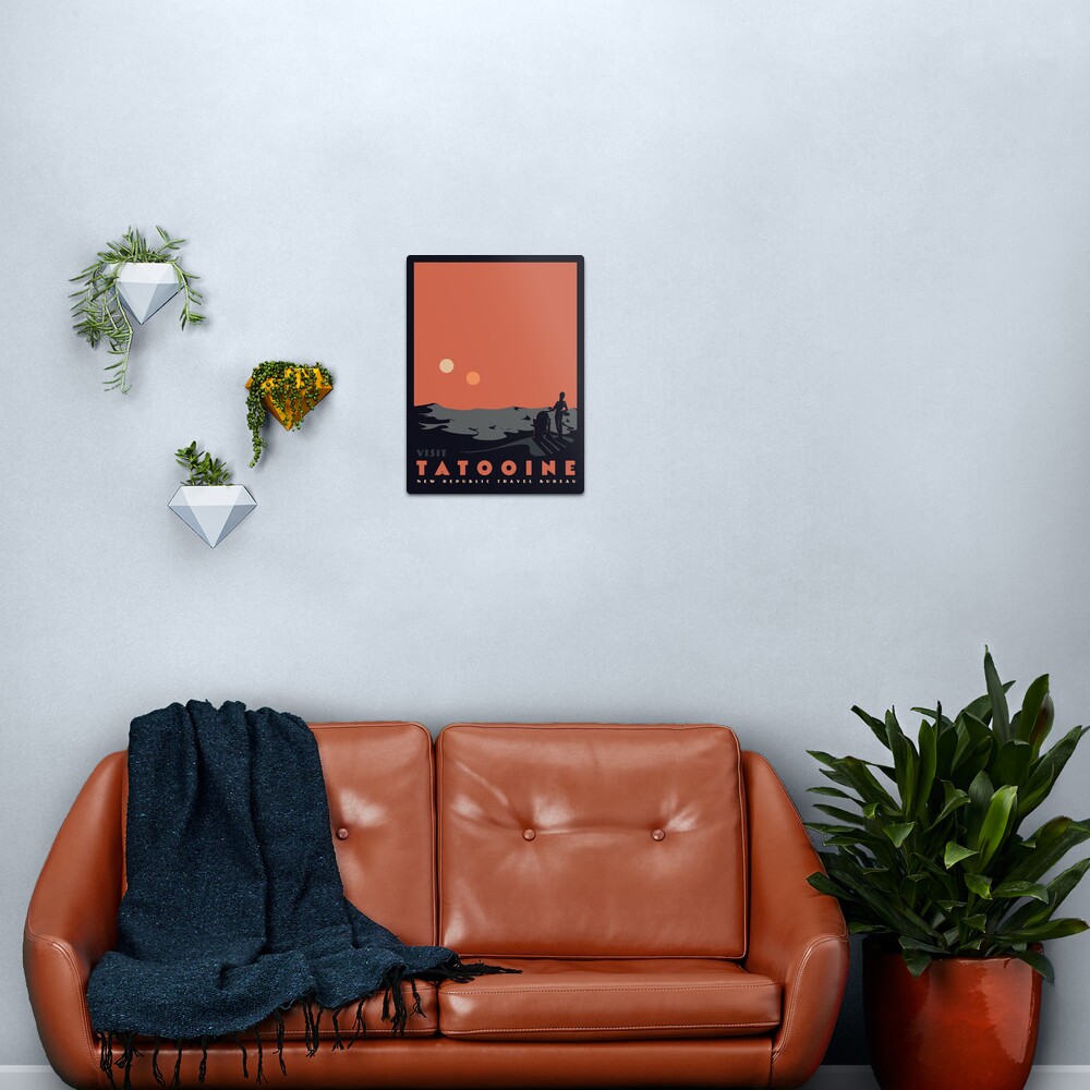 Visit Tatooine Metal Print