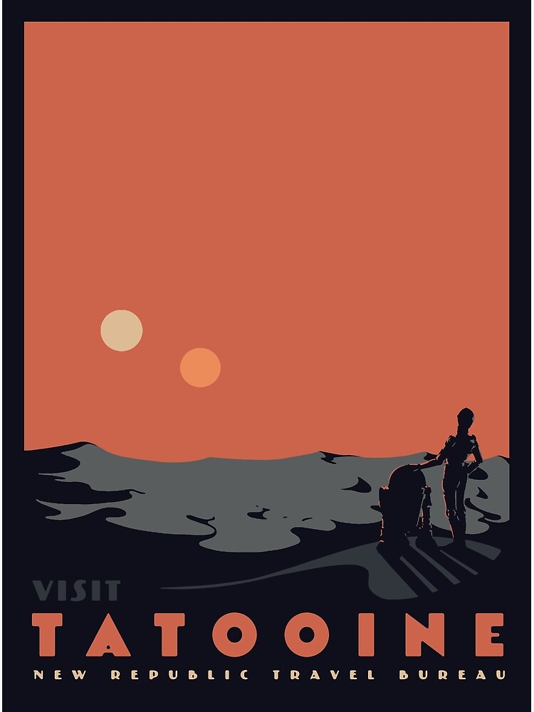 Thumbnail 3 of 3, Photographic Print, Visit Tatooine designed and sold by mathiole.