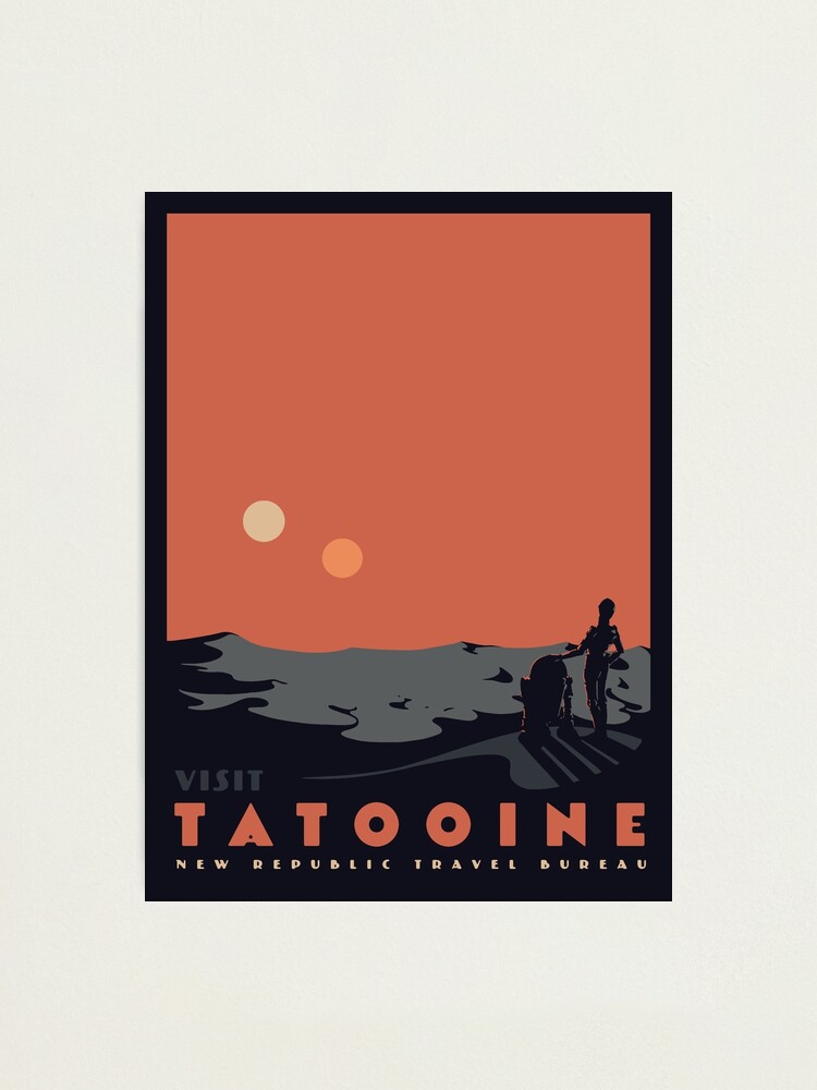Alternate view of Visit Tatooine Photographic Print