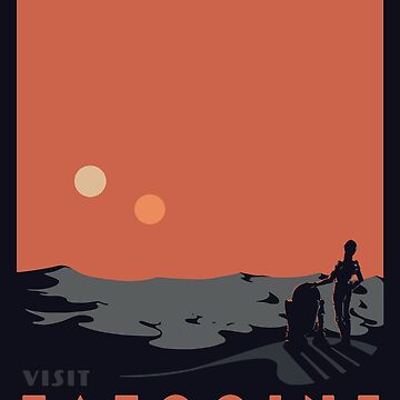 Artwork thumbnail, Visit Tatooine by mathiole