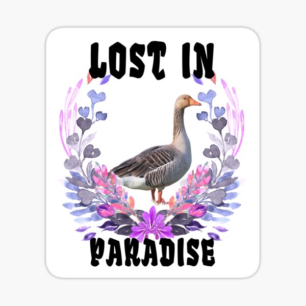 Polaroid Sticker – Lost in Paradise