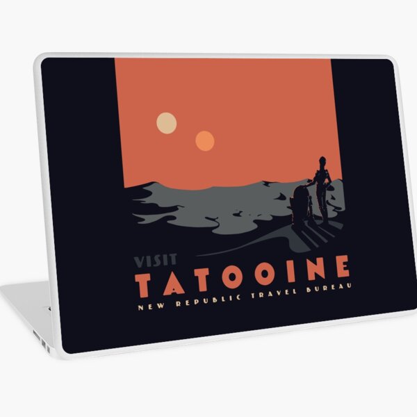 Besuchen Sie Tatooine Laptop Folie