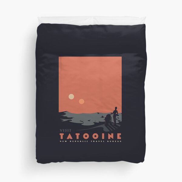 Besuchen Sie Tatooine Bettbezug