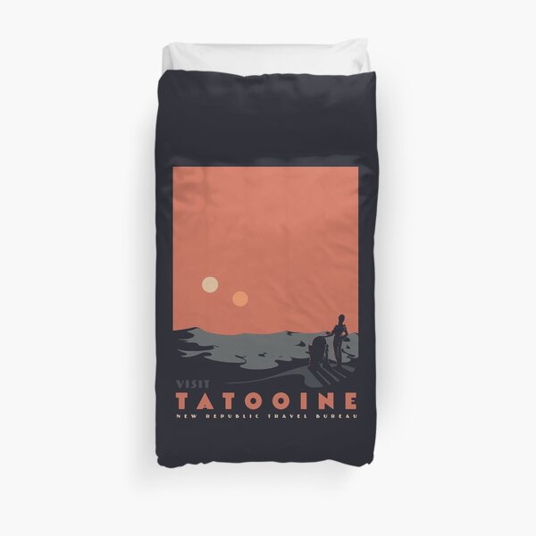 Visit Tatooine Duvet Cover