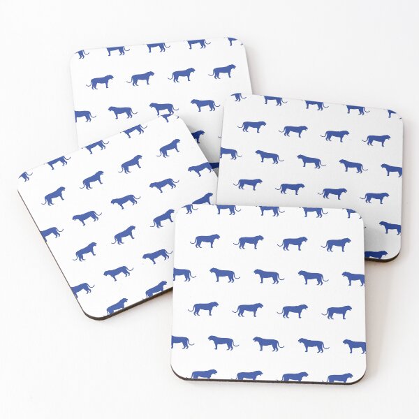 Artikelvorschau, Blaue Wildkatze entworfen und verkauft von HalamoDesigns.