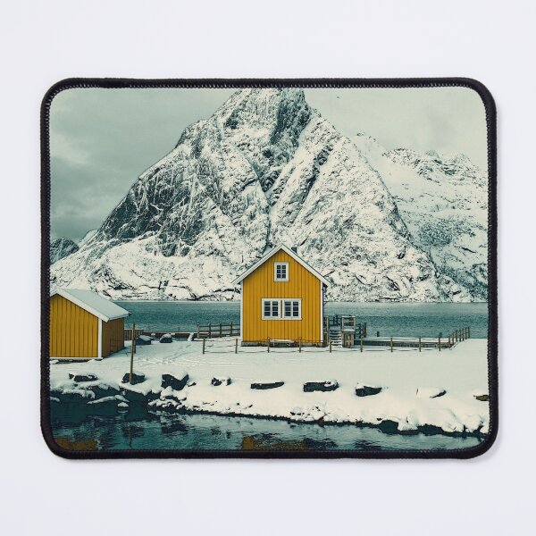 Item preview, Yellow Beautiful Dream snow House designed and sold by Alexandra Rty.