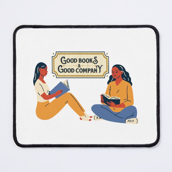 Item preview, Good Books And Good Company - Quote designed and sold by ArtOfStars.