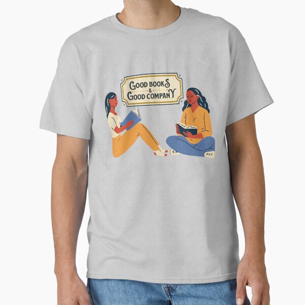 Item preview, Good Books And Good Company - Quote  designed and sold by ArtOfStars.