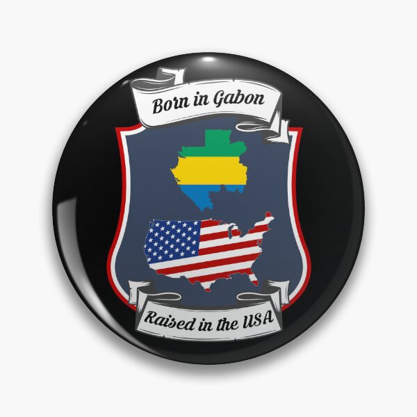 Item preview, Born in Gabon, raised in the USA Heritage designed and sold by Tony ⭐⭐⭐⭐⭐.