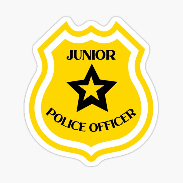 Junior Deputy Sheriff Badge Stickers - Badge Stickers for Kids