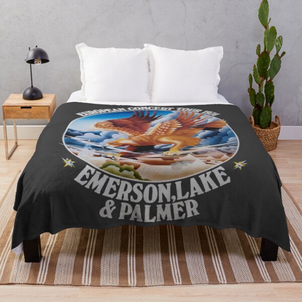 Item preview, ArtWork Emerson Retro 80s Style Rock  Band Music Lake  Best Selling and  Palmer designed and sold by DemifMancini.