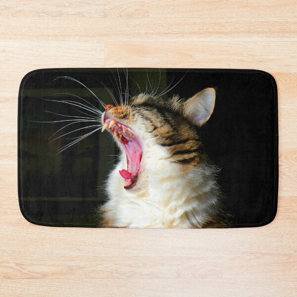 Item preview, ANIMALS #96 - Cat-zilla - Funny Yawning Cat designed and sold by DEL-Productions.