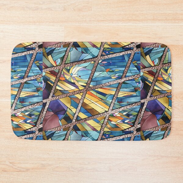 Item preview, Gold Stained Glass Diamonds designed and sold by NonPCTruths.