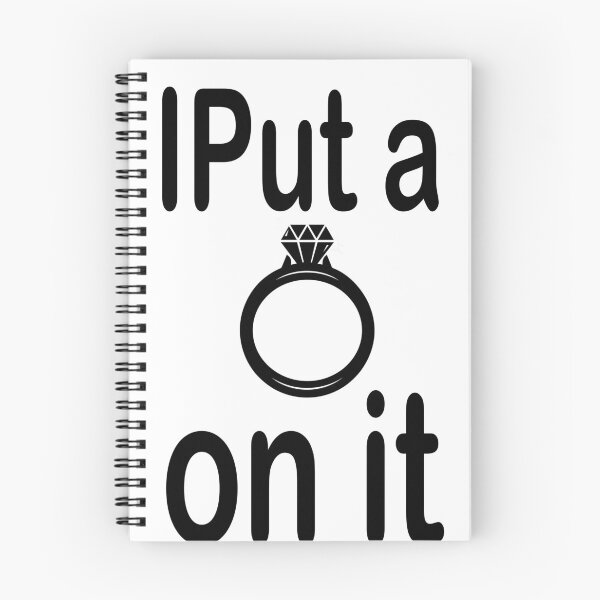 Item preview, ''I PUT A RING ON IT'' pre-wedding t-shirt   designed and sold by Soudesign99.