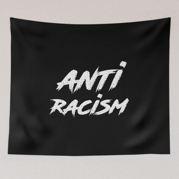 Item preview, Anti Racism Distressed Typography designed and sold by Whimsical  Thinker.