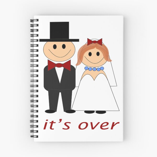 Item preview, '' IT'S OVER '' pre-wedding t-shirt  designed and sold by Soudesign99.