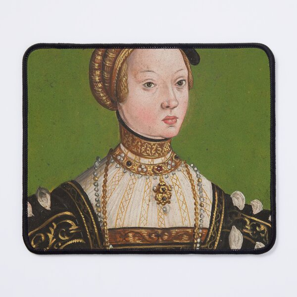 Item preview, Portrait of the Wife of Kin Sigismund I Augustus (1520–1572) Elizabeth of Austria (1526–1545) designed and sold by Vintage Designs +.