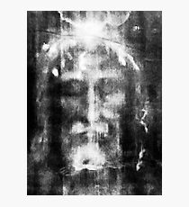 Shroud of Turin, Turin Shroud, Christianity, Christian, Icon, Bible, Biblical, Resurrection, Photographic Print