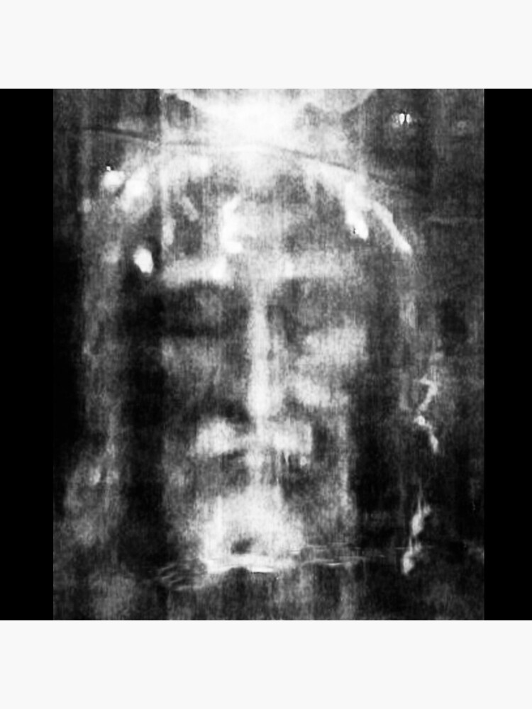 Shroud of Turin. Turin Shroud. Christianity, Christian, Icon, Bible, Biblical, Resurrection. by TOMSREDBUBBLE