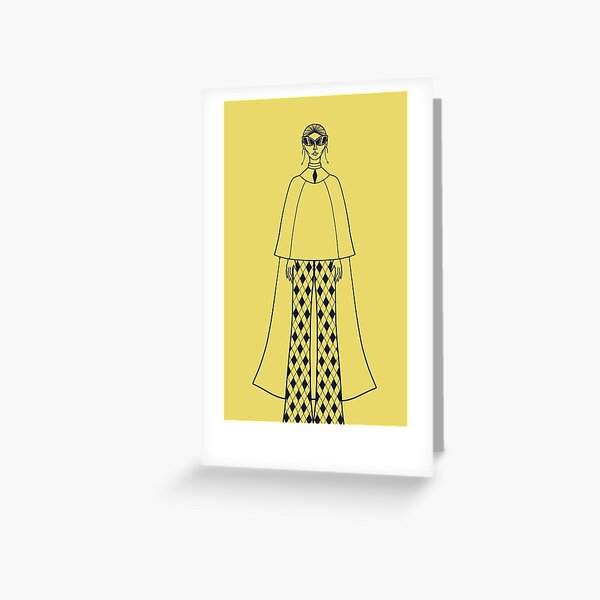 Melissa - Disco #20 - Jaune Carte de vœux