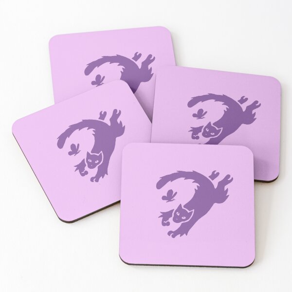 Item preview, Purple Cat Emblem designed and sold by Nealoc.