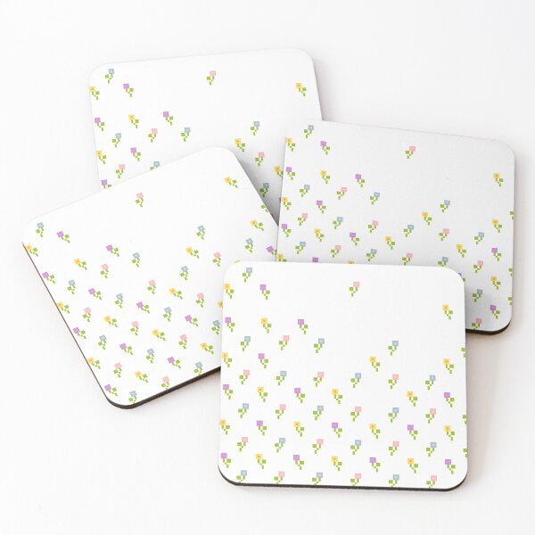 Item preview, Pixel flowers designed and sold by HelloTazzina.