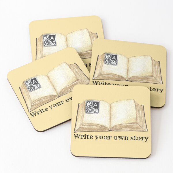 Item preview, Write Your Own Story - Quote  designed and sold by ArtOfStars.