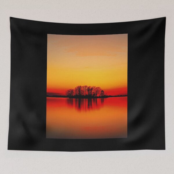 Item preview, Beautiful Sea View, Sunset and Trees designed and sold by Alexandra Rty.