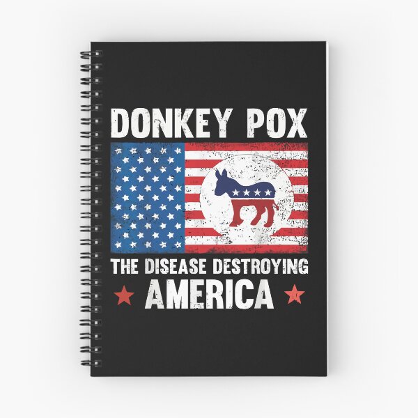 Item preview, DONKEY POX THE DISEASE DESTROYING AMERICA  designed and sold by artzaka.