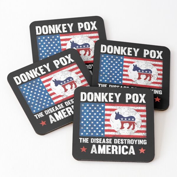 Item preview, DONKEY POX THE DISEASE DESTROYING AMERICA  designed and sold by artzaka.