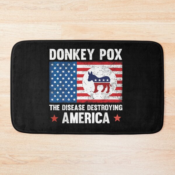 Item preview, DONKEY POX THE DISEASE DESTROYING AMERICA  designed and sold by artzaka.