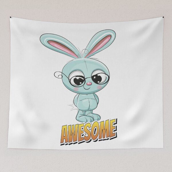 Item preview, Bunny Cute Kawaii Cartoon designed and sold by FiveNiches.
