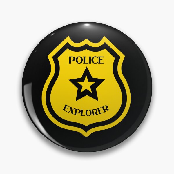 Artikelvorschau, Police Explorer Police Officer Badge entworfen und verkauft von Sheepherder120.