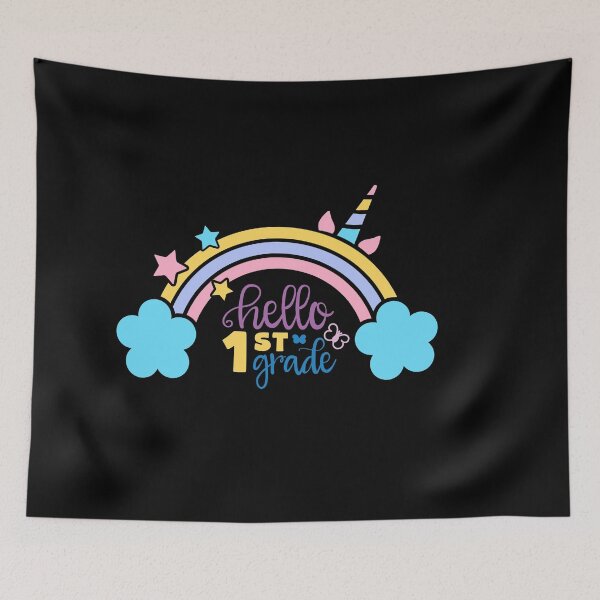 Item preview, Hello first grade  designed and sold by Artistusha.