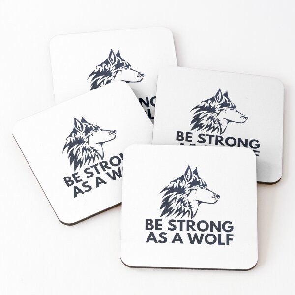 Item preview, Be strong as a wolf designed and sold by Rubi16.