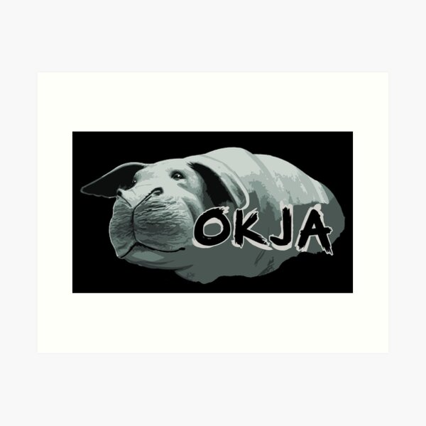 Item preview, Okja Movie designed and sold by Game Lands Art Shop.