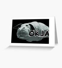 Okja Movie Greeting Card