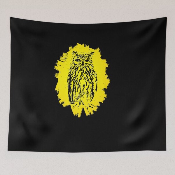 Item preview, OWL BIRD OF PREY MOTIF BEAK CLAWS ANIMAL COLORFUL BIRDS OWLS designed and sold by sobriowslen.