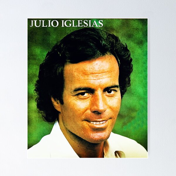 Julio Iglesias, Spanish card by Promotore des Artes Grafica…