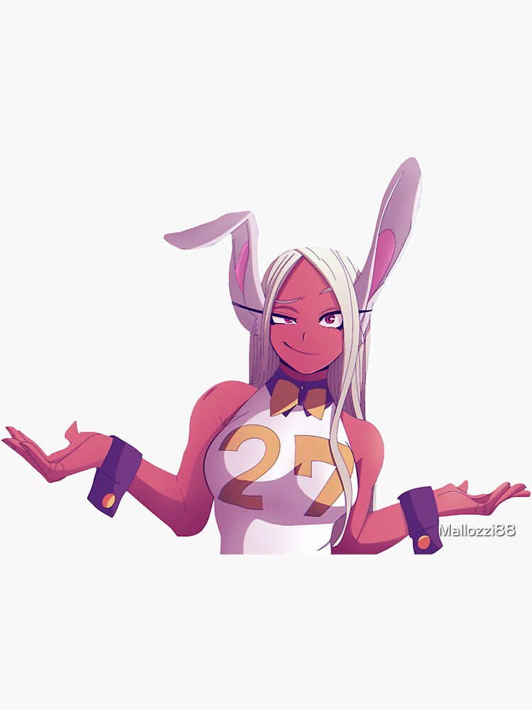 Miruko Mirko Sexy Hentai Anime No Hero My Hero Academia Volume Sticker Sticker For Sale